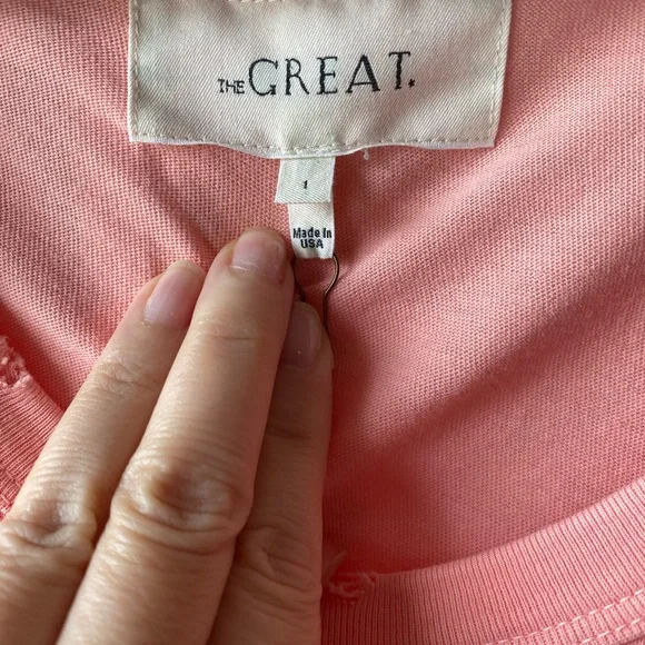 The Great U Neck T in size 1 (S) NWT 😍 - Picture 2 of 6